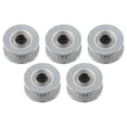 thumbnail image 1 of 5Pc For 2Gt Timing Belt Idler Pulley 20 Teeth 5Mm Bore 6Mm Width For 3D Printer, 1 of 8
