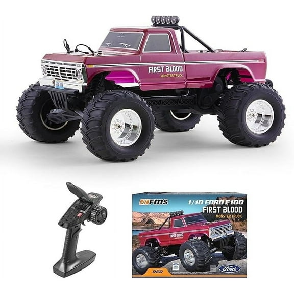 FMS 1:10 Ford F100 Monster Truck 2WD RTR,First Blood