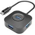 thumbnail image 1 of BENFEI USB C Hub, 4 Ports USB 3.0 Hub with 5Gbps Data Transfer, USB C Splitter for Type C MacBook, Mac Pro, iMac, Surface, XPS, Flash Drive, Mobile HDD, 1 of 7