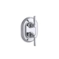 thumbnail image 1 of Kohler K-T10594-4-CP Stacked Trim with Metal Lever Handles, Valve Not Included, Polished Chrome, 1 of 3
