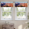 thumbnail image 2 of LALILO Kitchen Curtain Valance Arizona Rod Pocket Window Curtain 52"x 18" Set of 2, 2 of 6