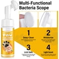 thumbnail image 2 of Paw Cleaners for Dogs & Cats Foam Cleaner with Brush for Small Medium & Large Pet, 5.07 oz, 2 of 11