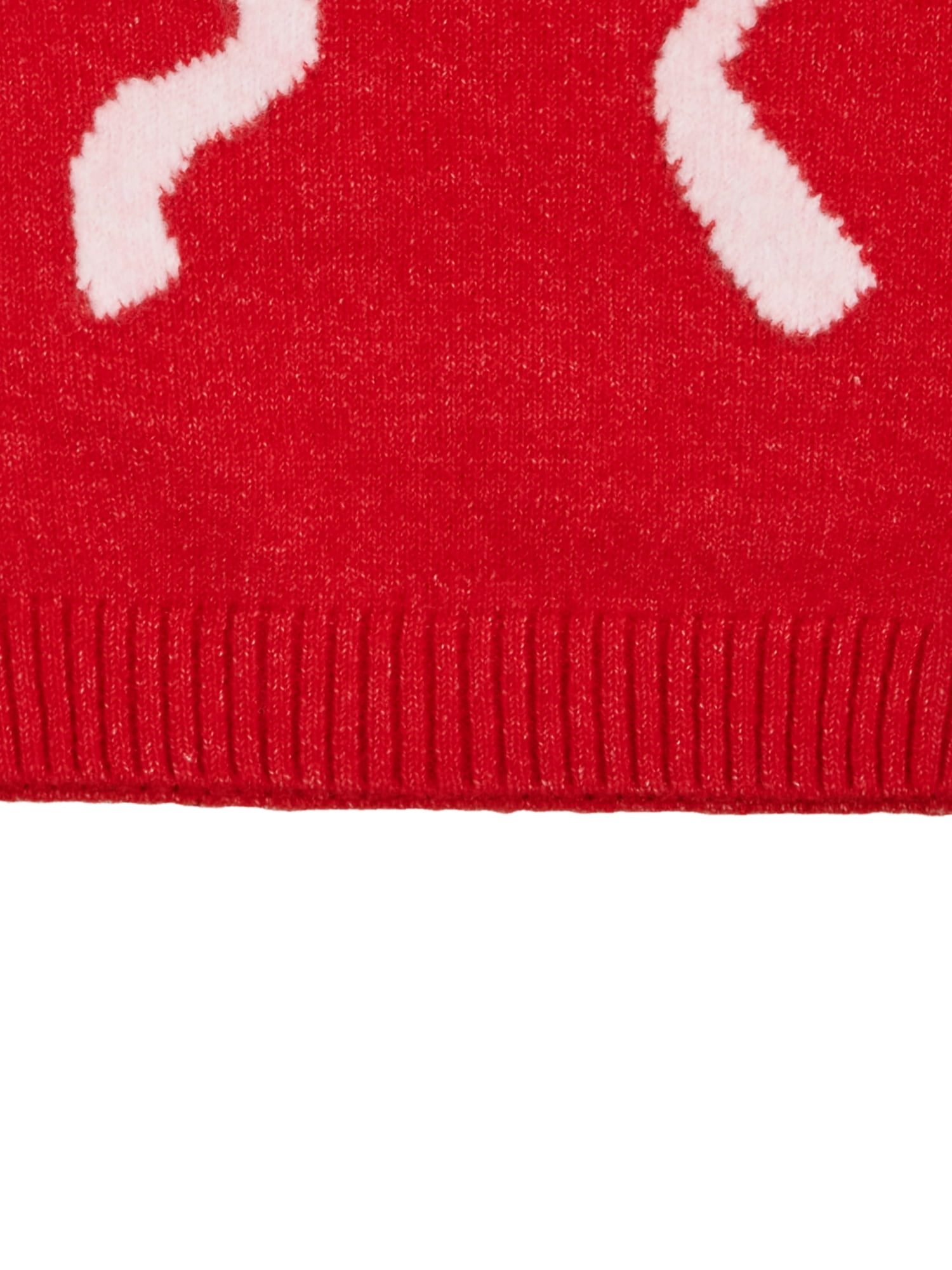Wonder Nation Toddler Girls Holiday Fair Isle Sweater, Sizes 12M-5T