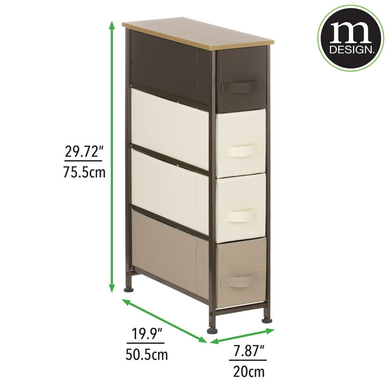 Mdesign narrow dresser 2024 storage organizer tower
