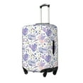 thumbnail image 2 of Uemuo Lavender Flowers Printed Washable Luggage Cover - Fashion Suitcase Protector Fits 18-32 Inch Luggage -X-Large, 2 of 9
