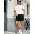 thumbnail image 2 of Alivor Men's Casual Shorts with Drawstring Waist, Lightweight Athletic Summer Lounge Shorts with Pockets, M-XXL, 2 of 7