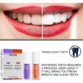 thumbnail image 3 of Pasta de dientes Eelhoe V34 Pasta de dientes morada y naranja Reparadora de dientes Limpieza bucal Dazzle White Elimina manchas de dientes, 2B, 2 piezas, 3 of 4