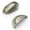 Stainless Steel, variant on Box of 5 Hickory Hardware P3055 Williamsburg 3 In Center to Center Cabinet Pull