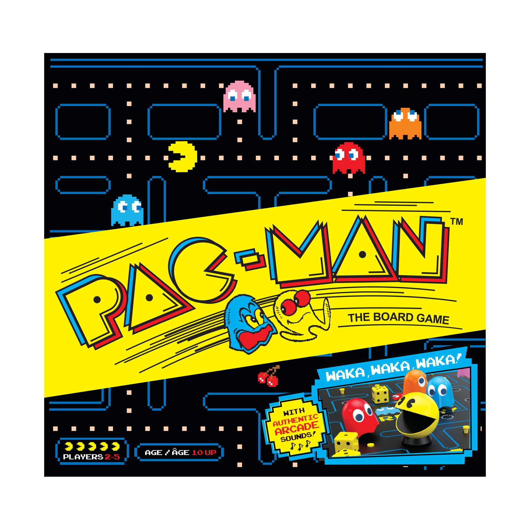 Monopoly Arcade Pac-Man Game Board Game for Kids 8 Includes Banking & Arcade