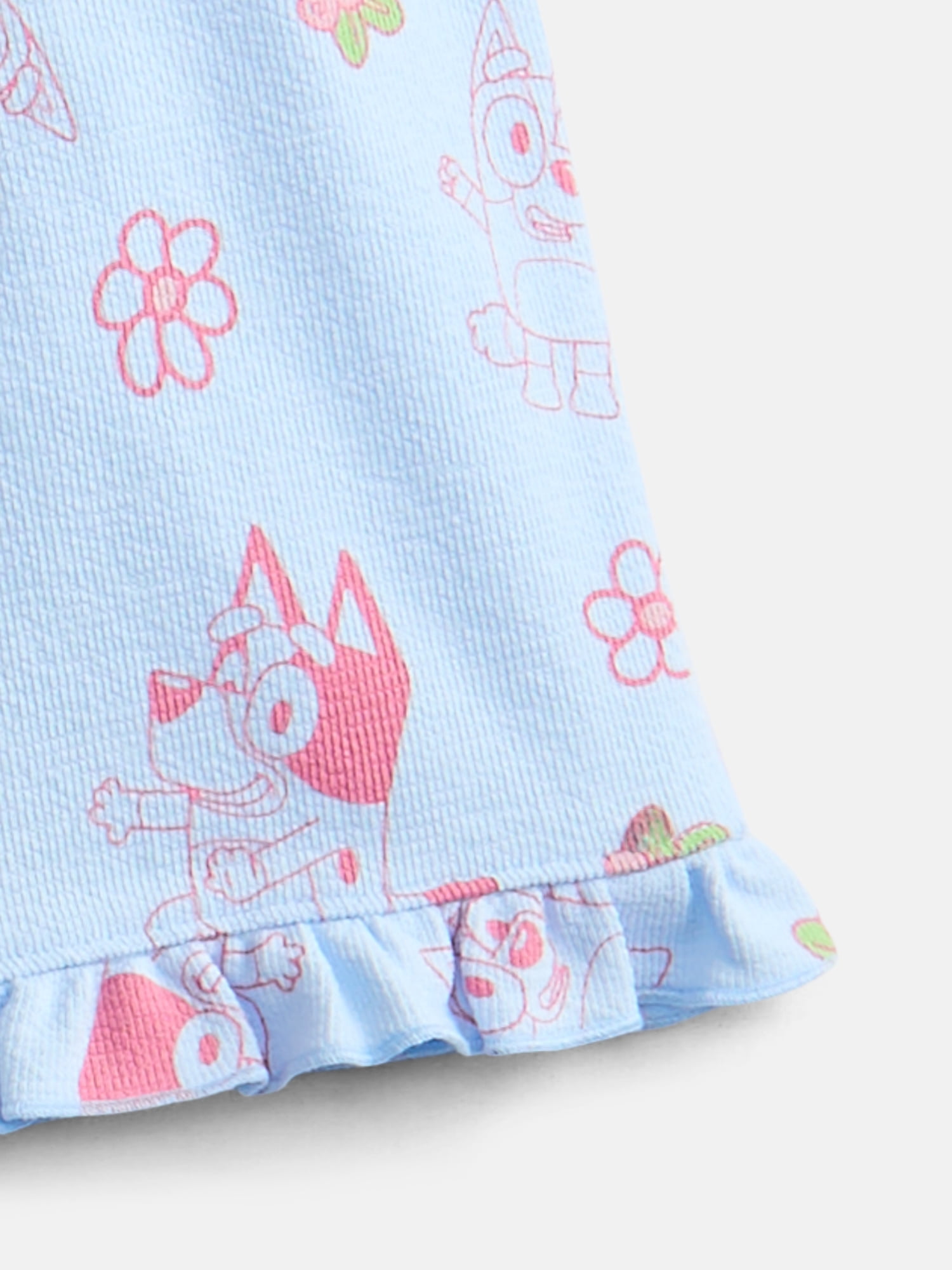 Bluey Baby Girls Graphic Tee and Pants Set, 2-Piece, Sizes 0M-24M