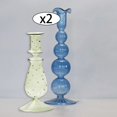thumbnail image 1 of 4 Uds. de candelabros cónicos de cristal, candelabros para comedor, , decoración para hogar BLESIY Sujetavelas, 1 of 7