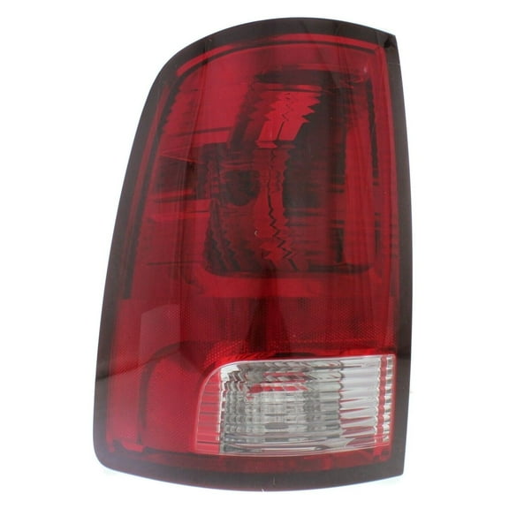 DAMAIJOY Tail Light Assembly Left Driver Side Red Clear for Dodge for Ram 1500 2009-2010 for Ram 2500/3500 2010,for Ram for 1500 Classic 2019 for 1500/2500/3500 2011-2018