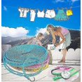 thumbnail image 4 of 5m/16.4ft Nylon Windproof Outdoor Clothesline Portable Tumble Dryer Clothesline, 4 of 4