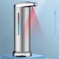 thumbnail image 2 of Dispensador automático de jabón líquido con sensor sin contacto para baño, máquina de espuma inteligente, dispensador de jabón líquido con bomba y contenedor., 2 of 5