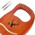 thumbnail image 3 of MIANGASTORE 7 PCS Zither Tuning Pin Fixing Pin Zither Pin for Harp Lyre Stringed Instrument, 3 of 9