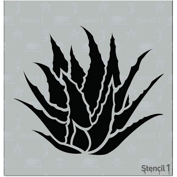 Stencil1 Succulent Agave Stencil Art Craft - 5.75" x 6"