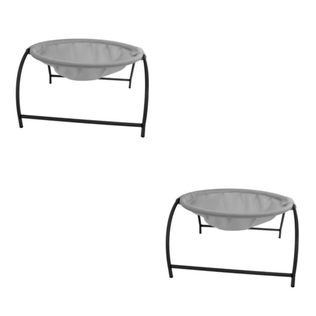 Greeniant Cama de malla de Metal para mascotas desmontable lavable invierno otoño hogar dormitorio pequeño Animal tumbado nido para Type1 NO1