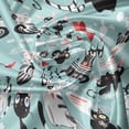 thumbnail image 5 of Ambesonne Cat Valance Pack of 2, Kitties Love Daydreaming, 54"X18", Multicolor, 5 of 5