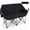 Black, variant on Double Camping Chair,2 Person Camping Chair Oversized Folding Loveseat,Heavy Duty Camping Couch & Outdoor Sofa with Cup Holders,Supports 750LBS