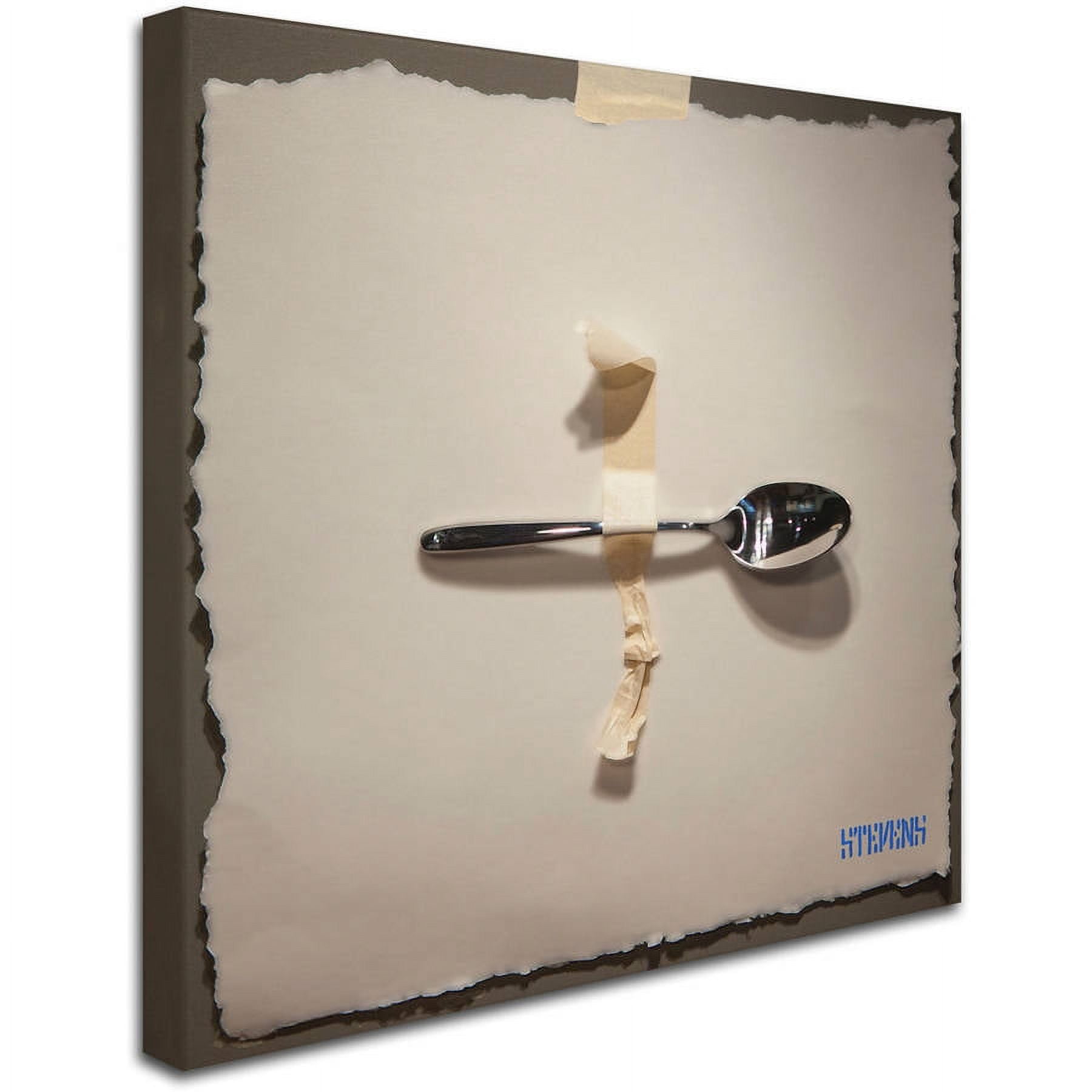 Trademark Fine Art "Spoon" Canvas Art by Roderick Stevens