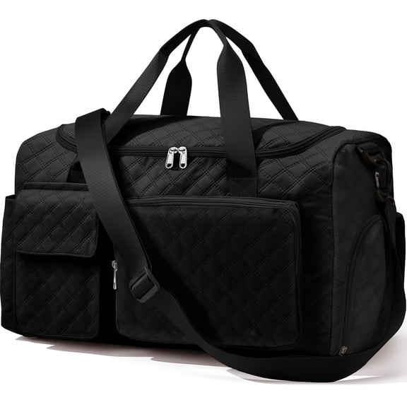 GASTROPOD Travel Duffle Bag for Women Men,Weekender Overnight Bags Carry on Gym Bag with Wet Pocket/Adjustable Strap/Shoe Compartment,Foldable Waterproof Duffel Tote for Plane Sports