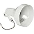 thumbnail image 3 of RAB Lighting H101W Landscape Bell Shaped H System Par Flood, PAR38 Type, Aluminum, 150W Power, White, 3 of 3