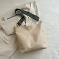 thumbnail image 6 of JUYGO Retro Commute Large -Capacity Bag Female Spring And Summer New Simple Casual Barrel Bag Fashionable Shoulder Bag, 6 of 9