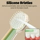 thumbnail image 4 of Juego de cepillos de dientes de silicona, cepillo de dientes + cepillo de lengua + cepillo de dientes + cepillo de dientes con taza para entrenar la dentición brillar Hogar, 4 of 5