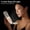 WH, variant on Foldable Makeup Mirror Fan with LED Light, USB Rechargeable 4-in-1 Desktop Neckband Handheld Fan, High Definition Mirror Personal Cooling for Home Office Travel
