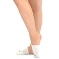 thumbnail image 3 of TeeHee Womens Seamless Toe Topper Liner Socks 5-Pack with Non-Skid Bottom, 3 of 5