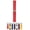 Red, variant on Morellato Rowing Watch Strap - Red - 22mm - Chrome-plated Stainless Steel Buckle - SPORT Collection