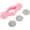 Pink, variant on Washer Door Prop, Magnetic Washing Machine Holder Front Load Stopper Dryer Support Removable Flexible Mouth Shape Keep Open for Proper Ventilation Drying Home Laundry Room(Grey) Gray -