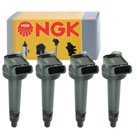 4 pc NGK Ignition Coils compatible with Toyota Camry 2.5L L4 2010-2017
