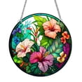 thumbnail image 1 of Panel Del Colibrí Colorido Doble Cara para Gótica Ventana, 1 of 9