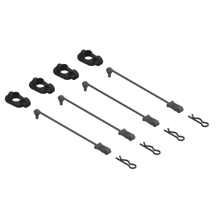 ARRMA Body Clip and Pad Set ARA480070