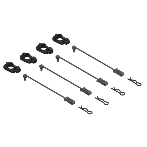 ARRMA Body Clip and Pad Set ARA480070