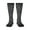 2 Black-1, variant on Dog Paw Print Compression Socks for Both Men And Women for Running, Travel, Flight, Nurse