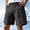 Gray, variant on Sevevn Men's Quick Dry Cargo Shorts Elastic Waist with Buckle Belt Casual Utility Shorts with Large Pockets