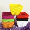 thumbnail image 3 of MesaSe 2Pcs Flower Pot Creative Shape High Hardness Plastic All-Purpose Thickened Flower Pot Desktop Ornament for Home, 3 of 9