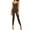 Coffee, variant on SHCKE Bodysuit One-piece Yoga Jumpsuit Women Long Pants Romper Butt Lifter Body Slimming Top Compression Tank Slimming Bodysuits Tank Tops Full Body Long Pants