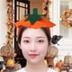 thumbnail image 5 of Diadema de Halloween Salvador Sombrero de calabaza Elástico Divertido Estilo A, 5 of 9
