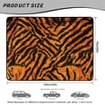 thumbnail image 7 of HUISEFOR Tiger Stripe Car Trunk Mat for Women 29" x 39" Non-Slip Cargo Mat Rear Trunk Liner Scratchproof Easy To Clean Universal Fit for Most Cars SUV, 7 of 7
