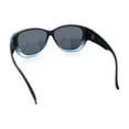 thumbnail image 7 of Polarized Womens Oversized Butterfly Rhinestone Studded Fit Over Sunglasses [Black Blue - Black], 7 of 7