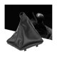 thumbnail image 2 of Car Gear Stick Shift Knob Gaiter Boot Cover PU Leather for BMW E30 E34 E36 E46 Z3 Boot Gear Lever Gaiter Cover, 2 of 5