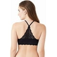 thumbnail image 3 of b.tempt'd by Wacoal Women's Inspired Eyelet Front Close Racerback T-Shirt Bra, Night, 32DD, 3 of 3