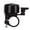 Black, variant on YAHHU Black Bicycle Bell Warning Safety Bike Handlebar Metal Ring Bell Mini Horn Handle Bar Alarm for Mountain Road Cruiser Bikes Adult Kids Commuter Accessories 1.4 inches / 35.5 mm 0.7 oz