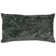 thumbnail image 3 of 14 x 26 Lumbar Accent Throw Pillow, Hand Pleated, Vintage, Forest Green, 3 of 5