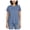 Black, variant on Women's Short Sleeve Embroidered Top (Large, Blue)