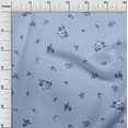 thumbnail image 2 of oneOone Polyester Lycra Fabric Leaves & Flower Floral Printed Craft Fabric BTY 56 Inch Wide, 2 of 4