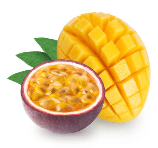 POPPING BOBA DRINK - MANGO PASSION FRUIT GREEN TEA 8 OZ*24 CANS/CTN